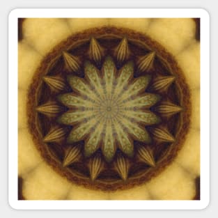 Mandalisa Kaleidoscope [textures] Pattern (Seamless) 17 Sticker